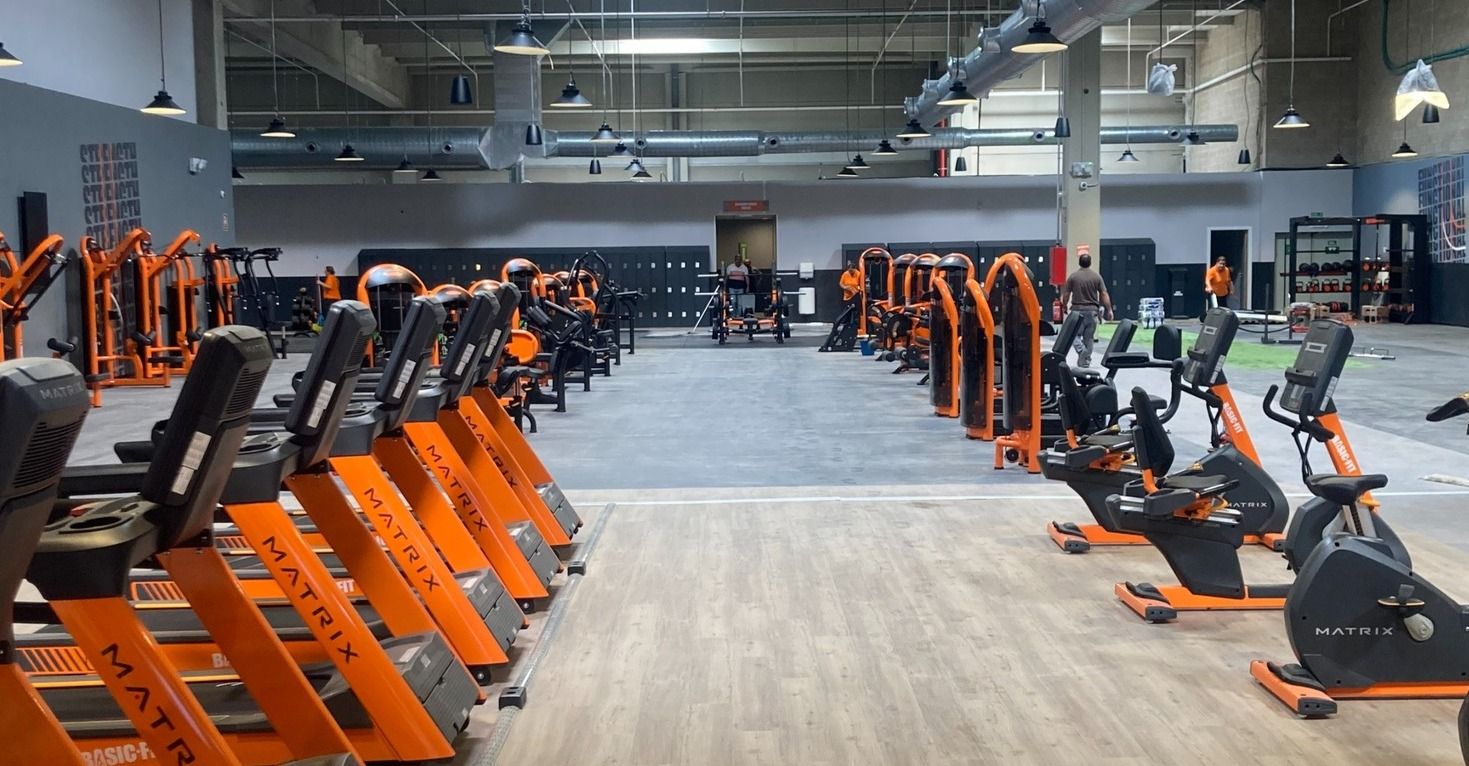 El interior de uno de los centros deportivas de la empresa.