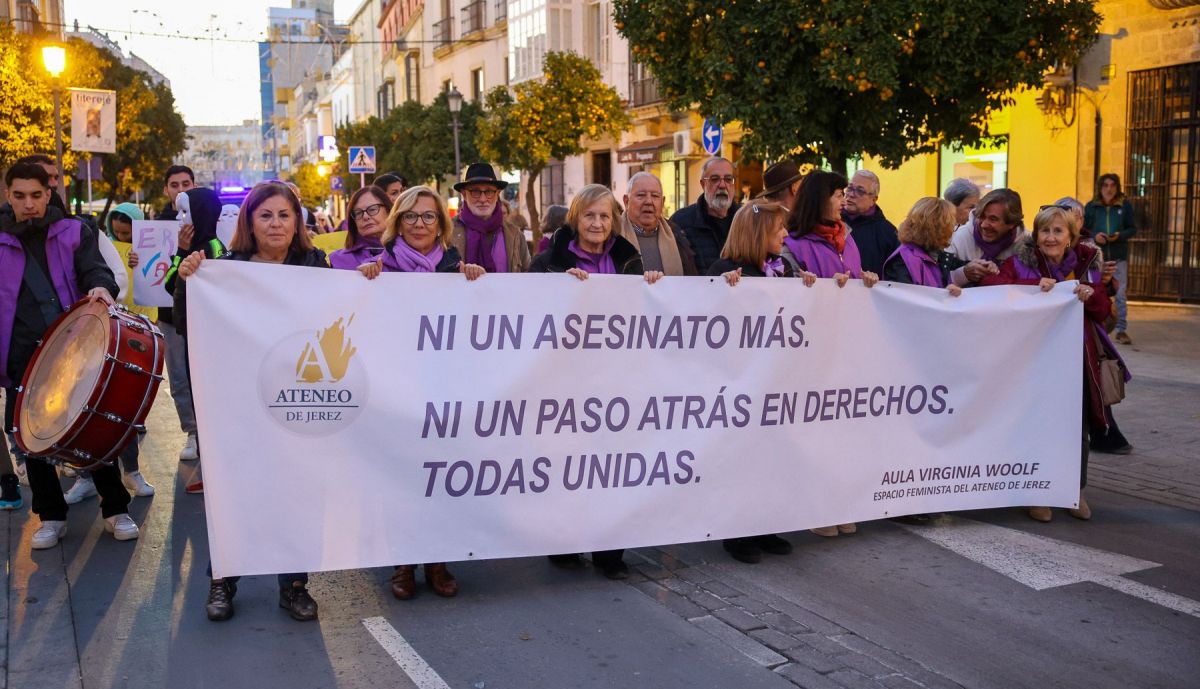 Una de las pancartas que se han mostrado.