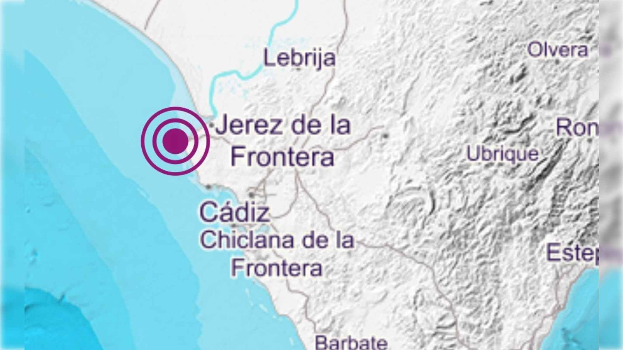 Una imagen del origen del terremoto.