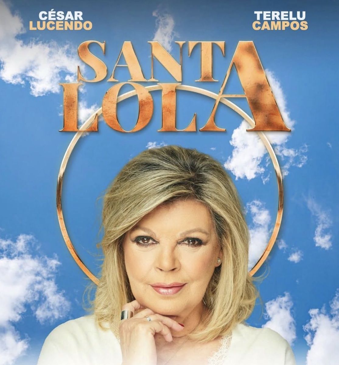 Cartel de 'Santa Lola', el teatro protagonizado por Terelu Campos.