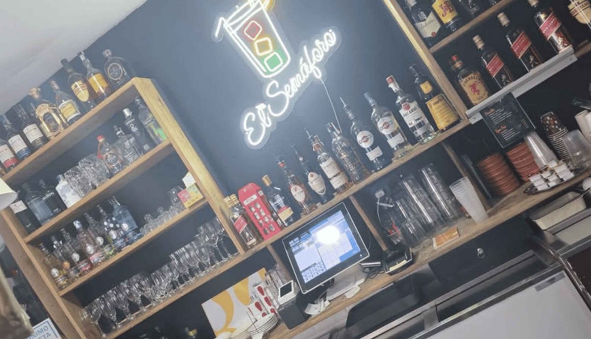 El interior del establecimiento.