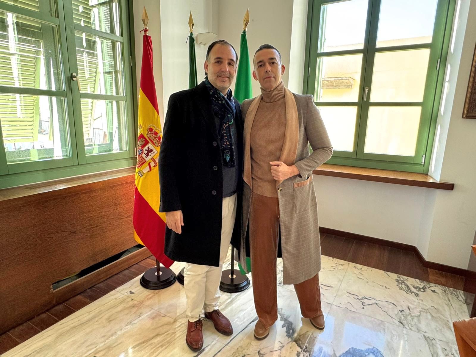 Javier Alonso Barba, en el Ayuntamiento.