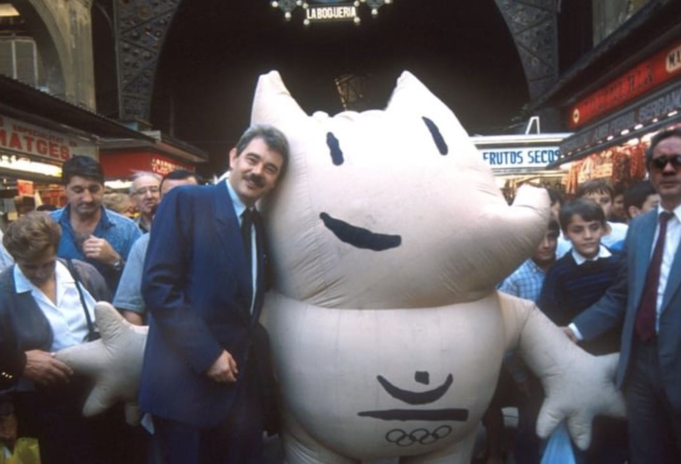 Maragall, alcalde de Barcelona durante los Juegos Olímpicos del 92.