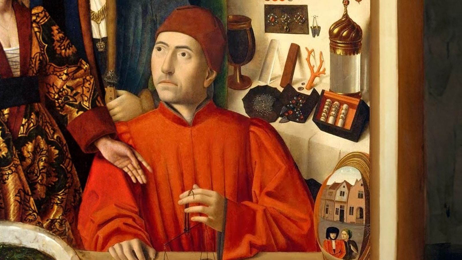 Representación de san Eloy.