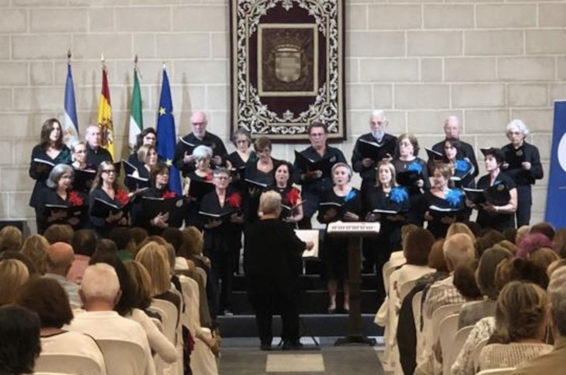 La Camerata del Ateneo de Jerez en un concierto.