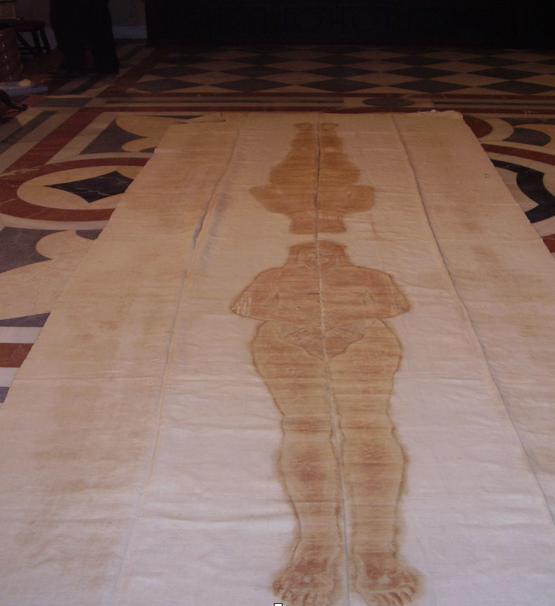 La sábana extendida. 