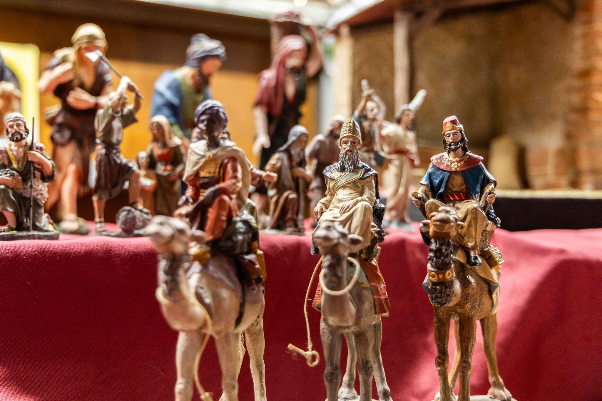 Piezas para el Belén en San Fernando.