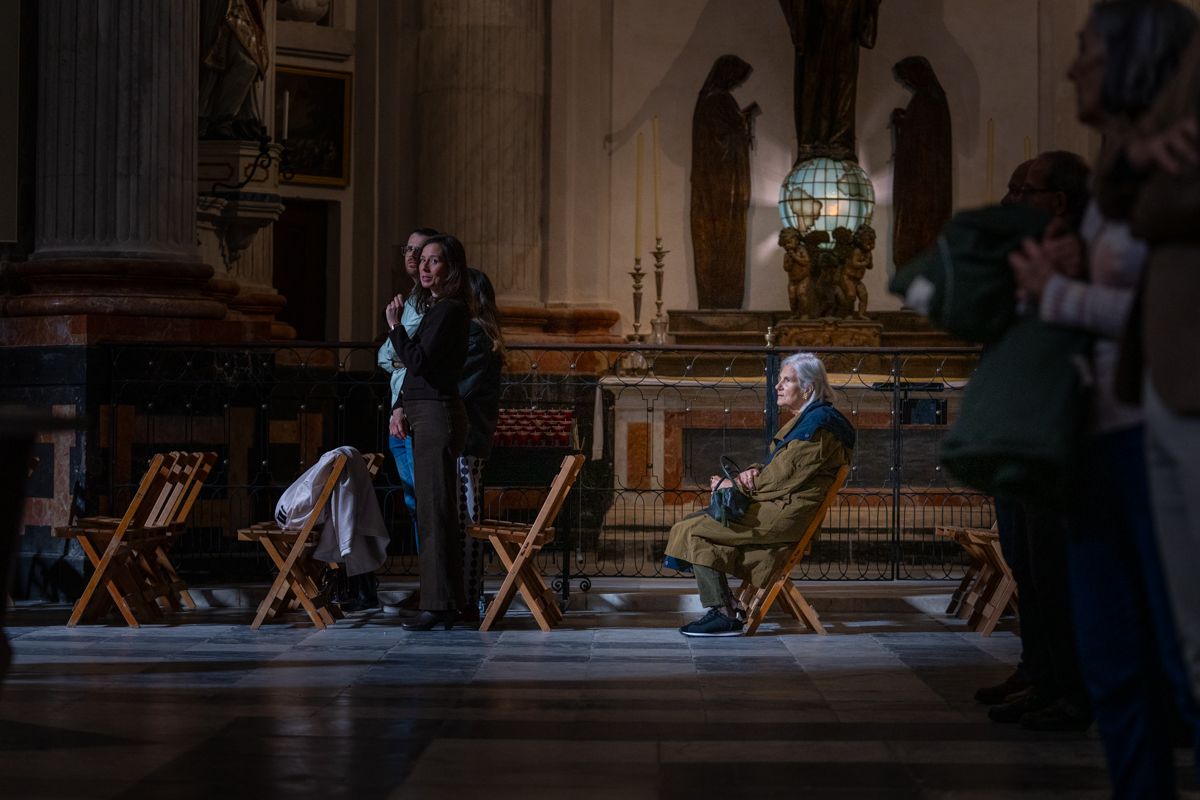 Una misa en la Catedral de Cádiz.