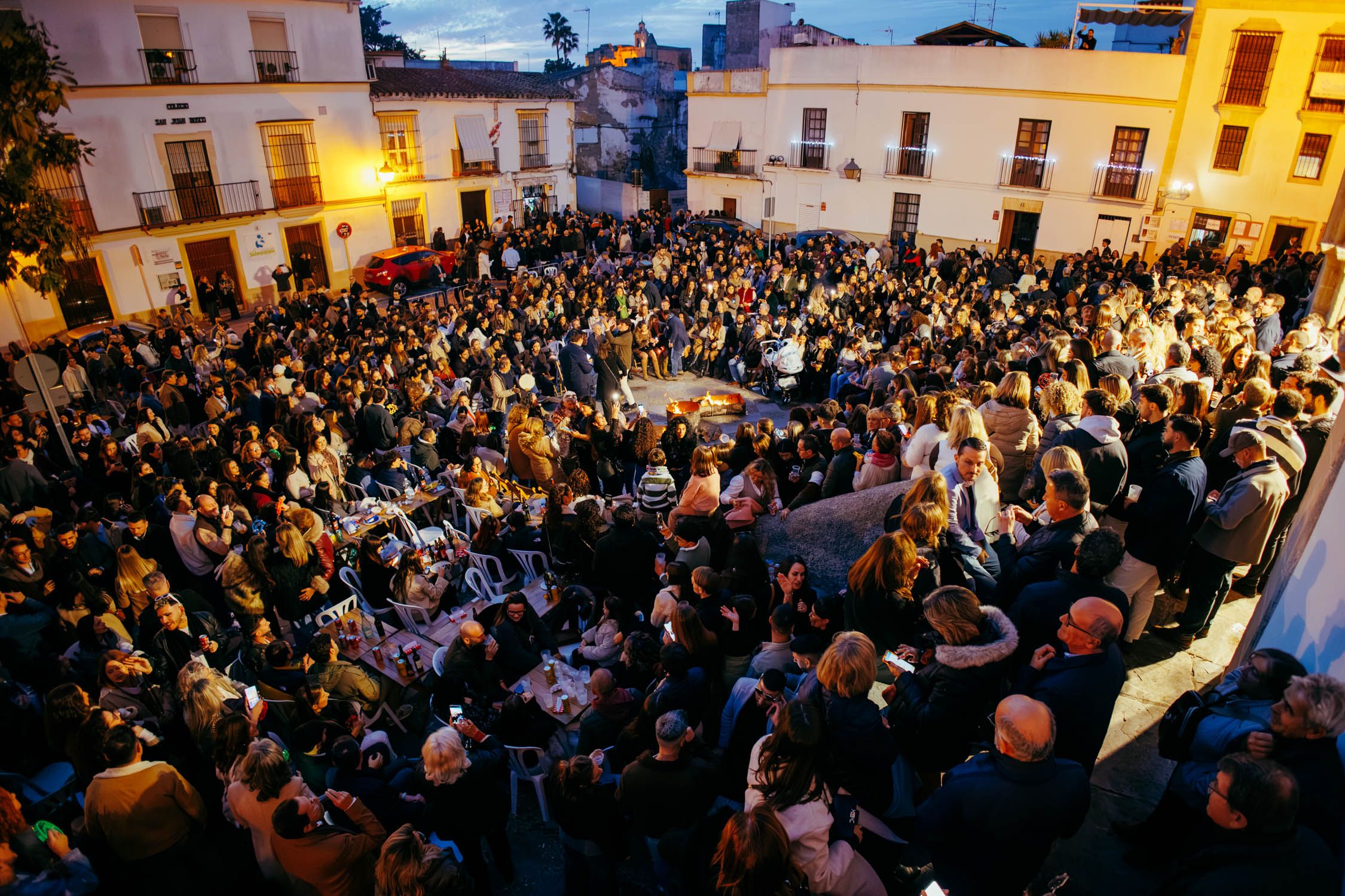 Una Zambomba celebrada en Jerez a finales de noviembre. Una Zambomba celebrada en Jerez a finales de noviembre.