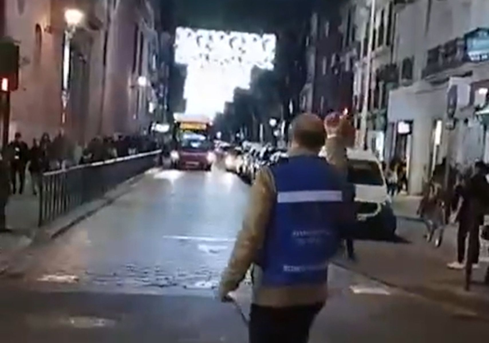 Regulación del tráfico en Sevilla.