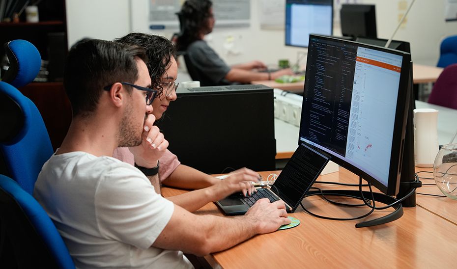Investigadores del equipo 'Video and Image Processing' del Departamento de Arquitectura de Computadores de la Universidad de Málaga.
