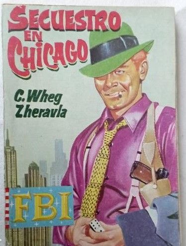 Portada de una de las novelas policíacas de Veguita.