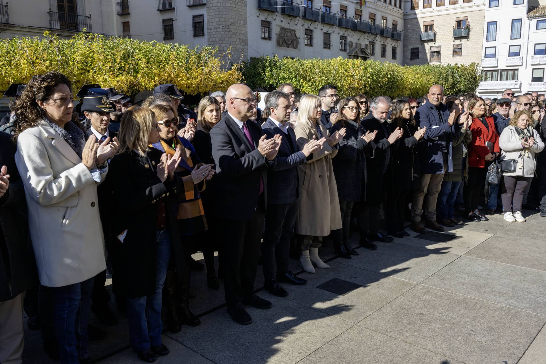Concentración en Jaén por las dos menores fallecidas.