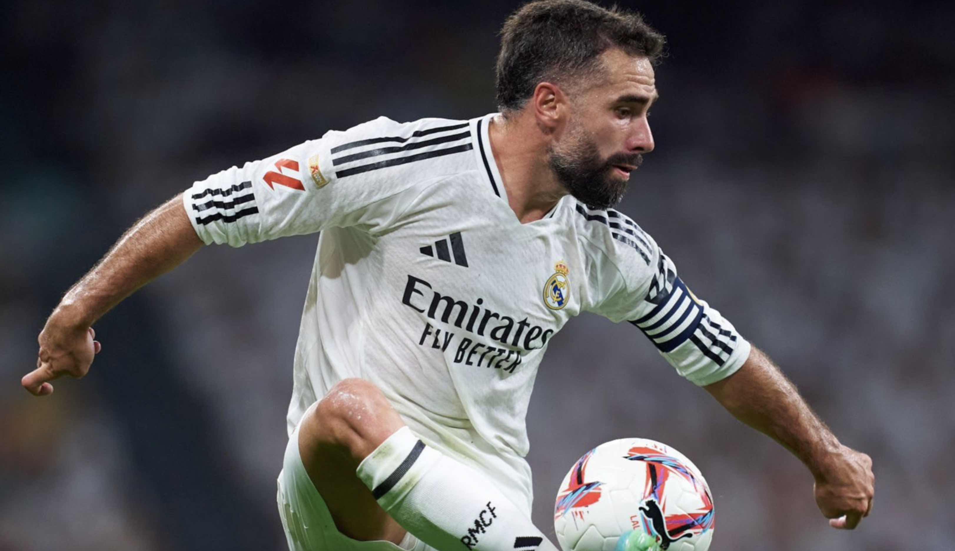 Dani Carvajal, en una imagen de sus redes sociales.