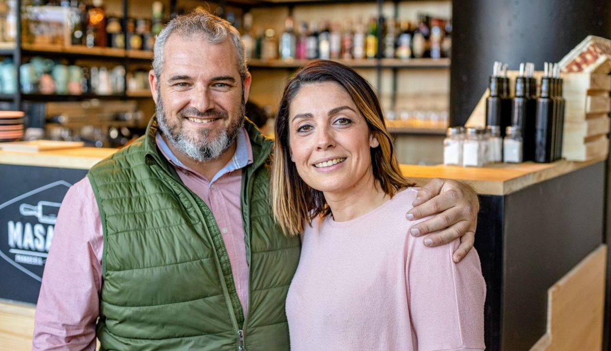Rafael Candón y Noelia Begoña