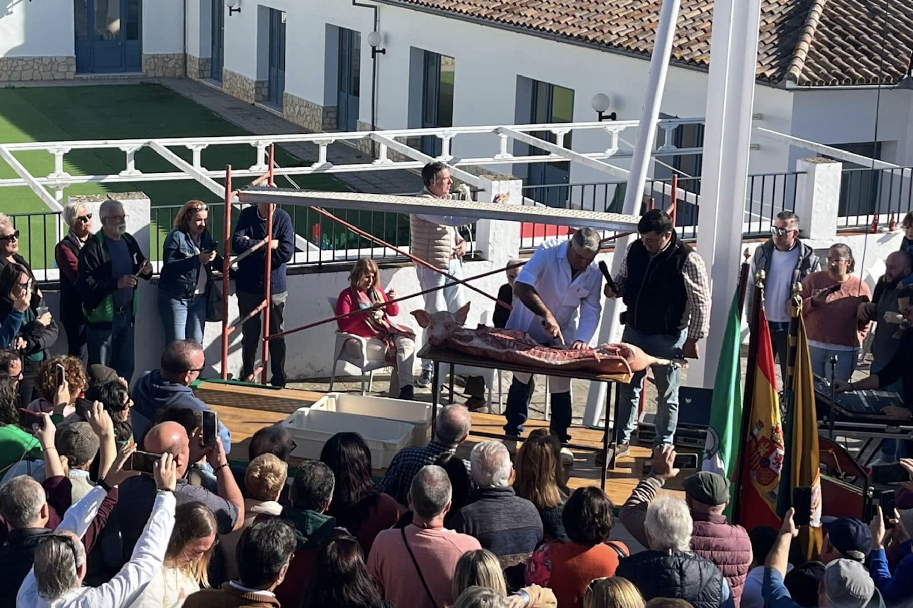 Feria de la Matanza del Cerdo en Algar. Feria de la Matanza del Cerdo en Algar.