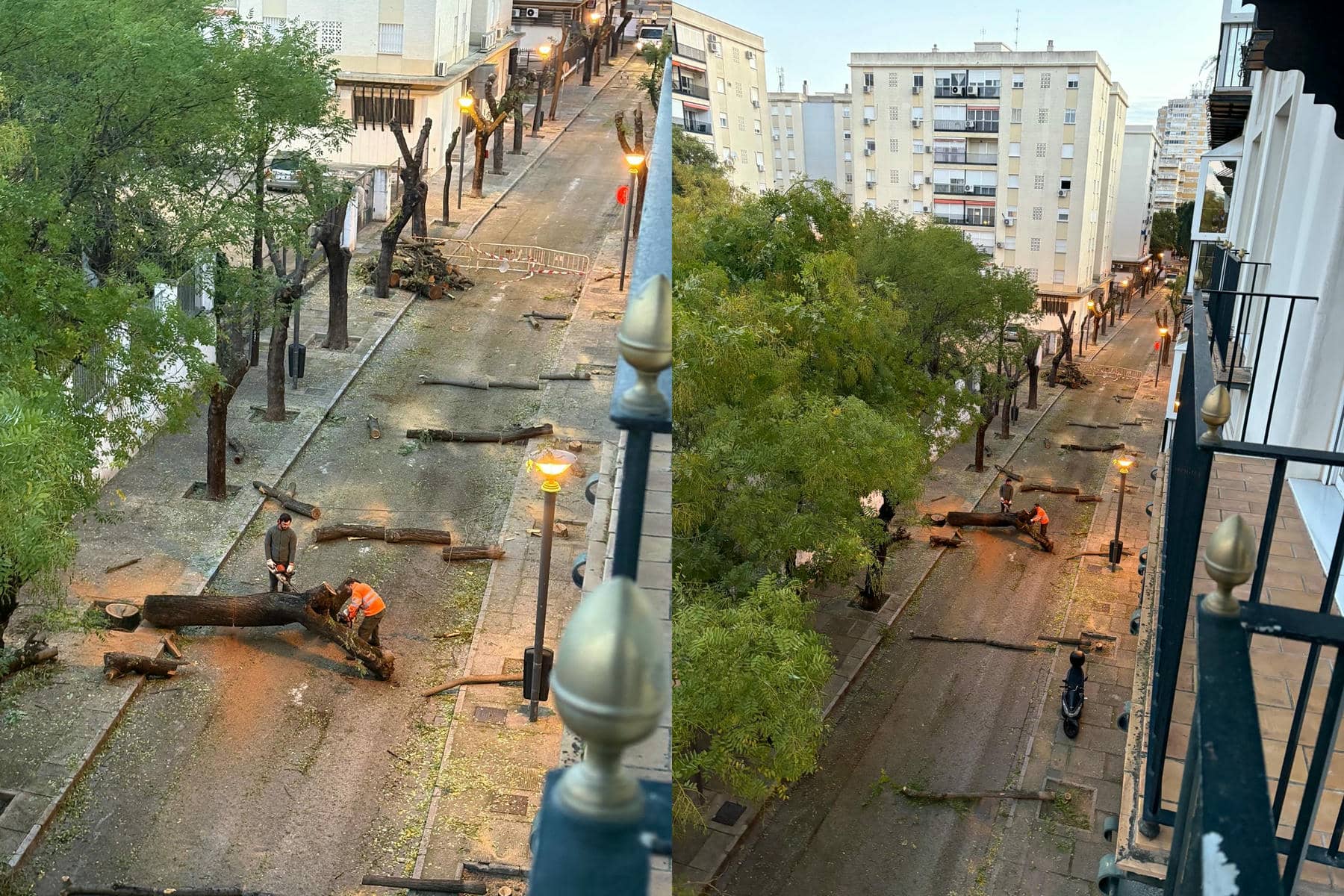 Aspecto de la calle Santo Domingo.