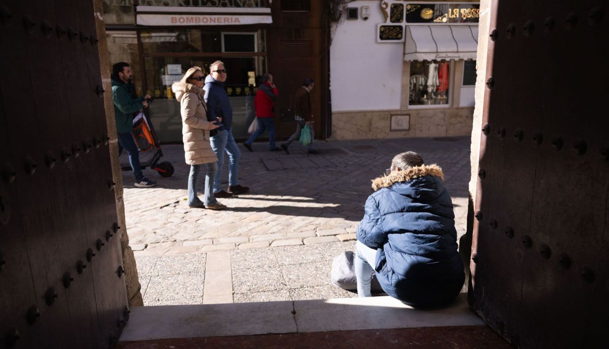 Jose persona sin hogar jerez puerta real 11