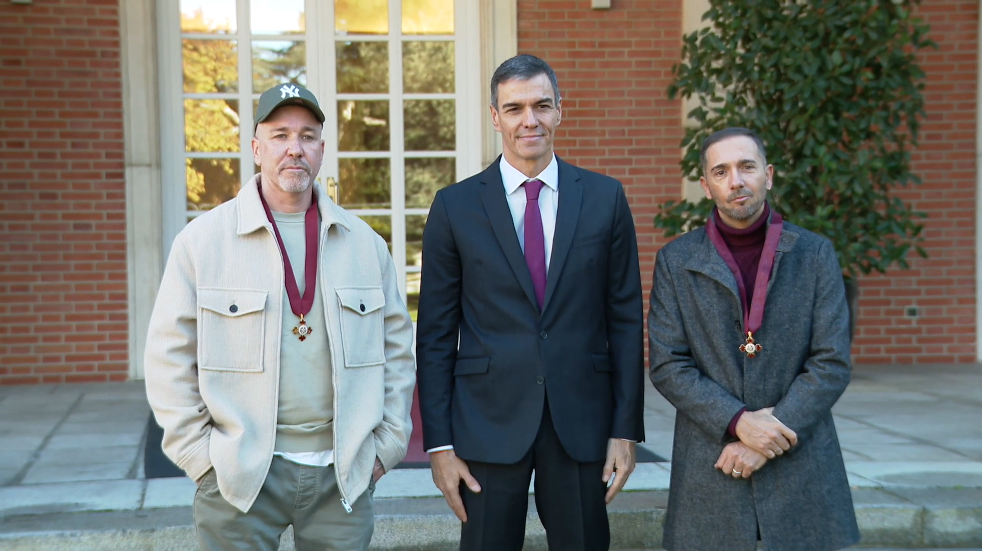 Pedro Sánchez con SFDK. Pedro Sánchez con SFDK.