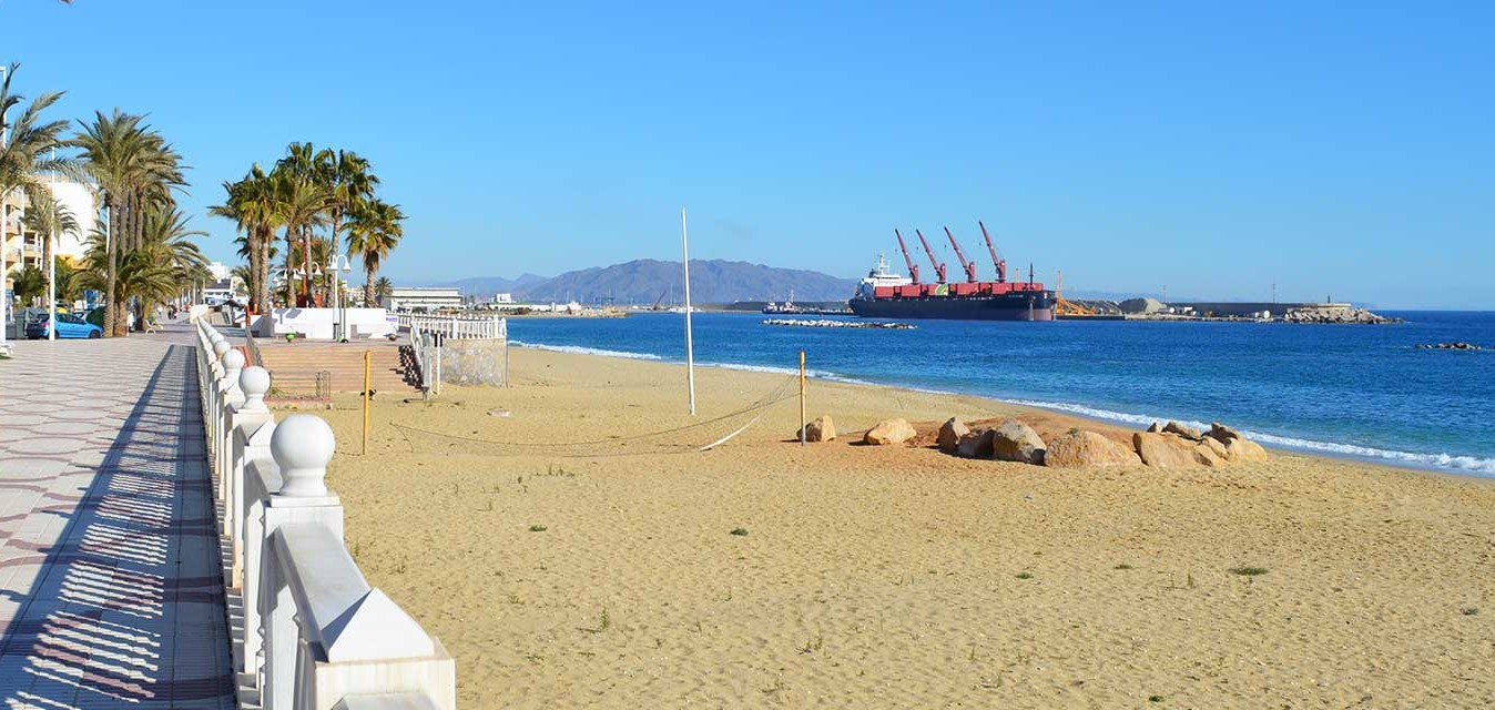 Playa de Garrucha. Playa de Garrucha.