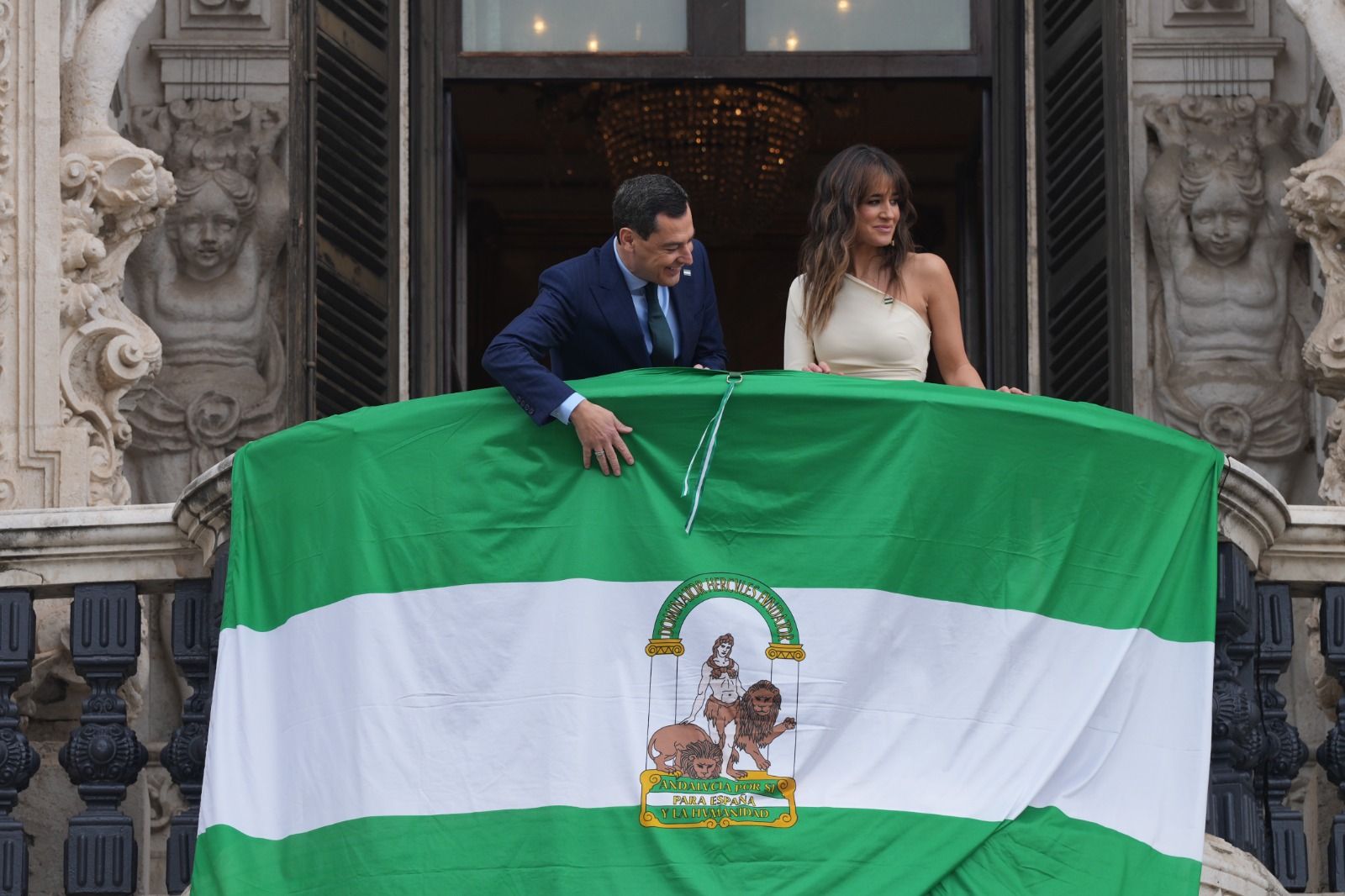 El Día de la Bandera en San Telmo.