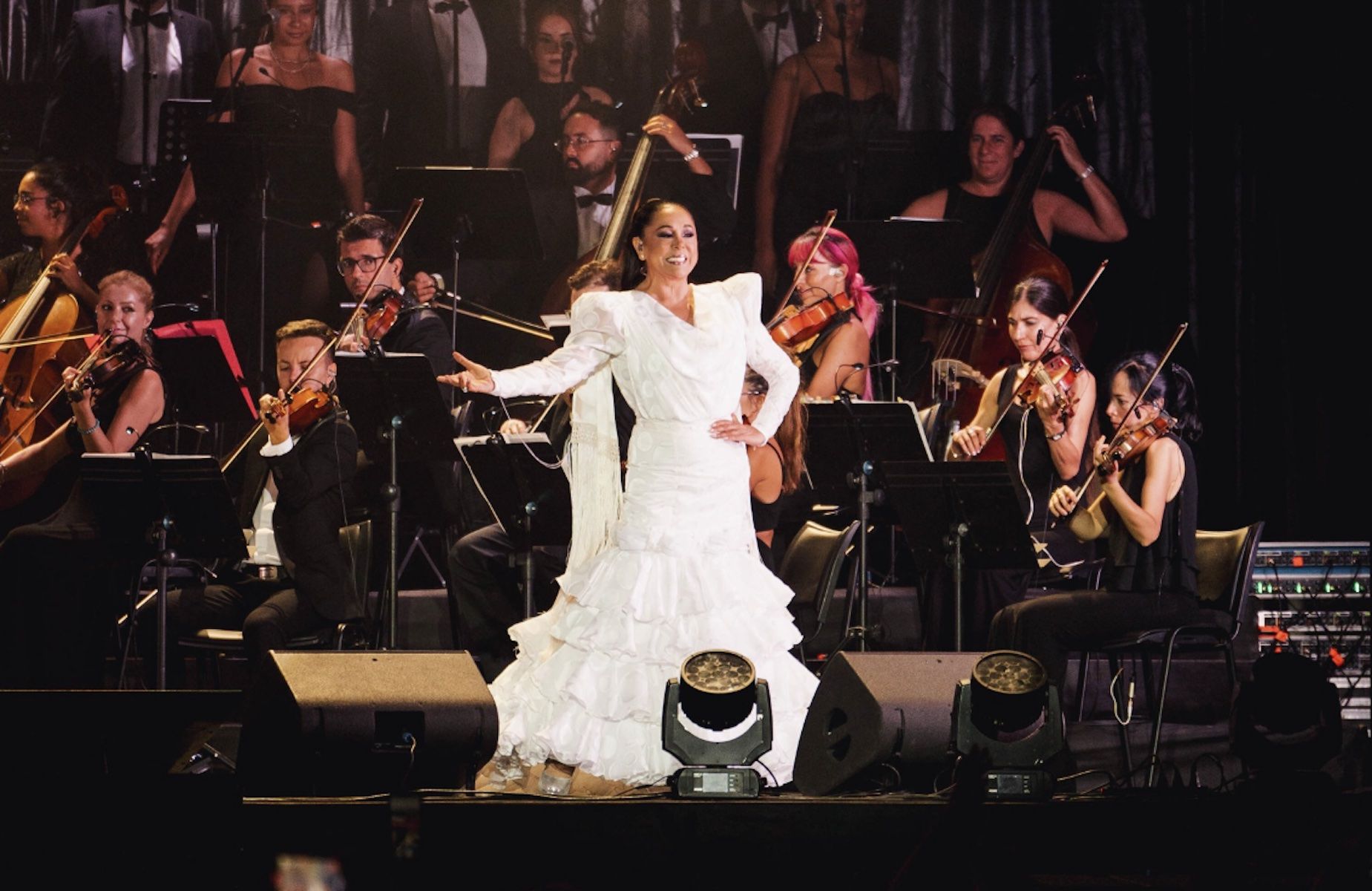 Isabel Pantoja, en un concierto reciente. Isabel Pantoja, en un concierto reciente.