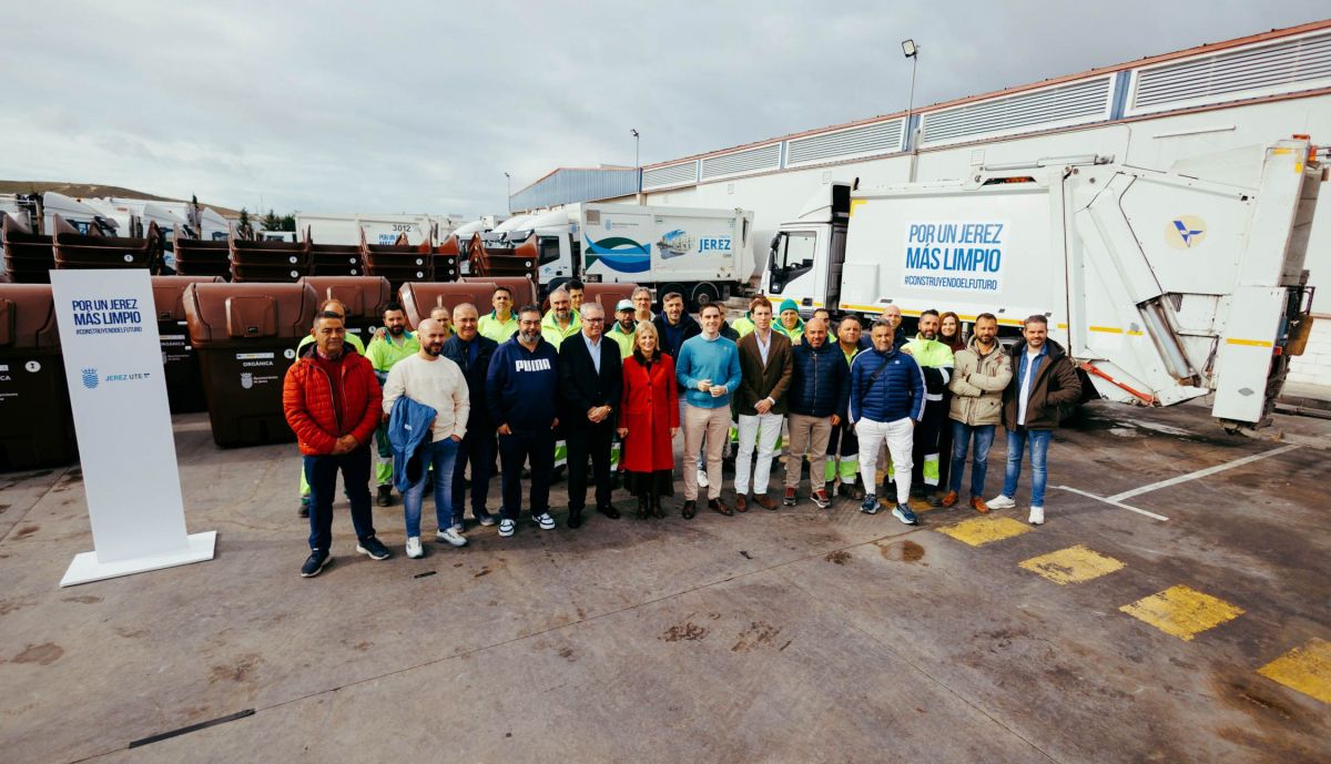 QUINTO CONTENEDOR CONTENEDOR MARRON BASURA ORGANICA UTE JEREZ 18