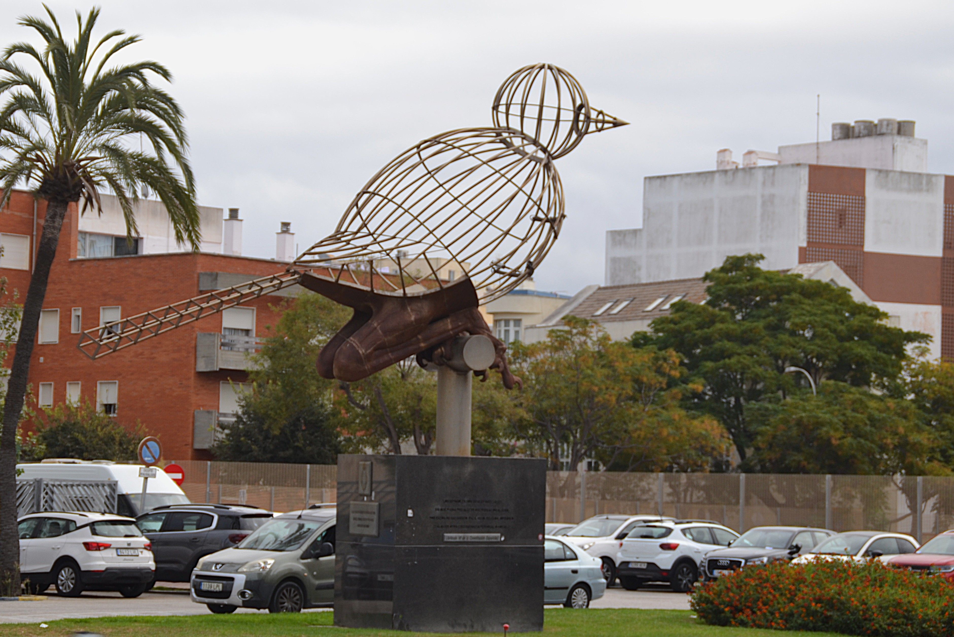 Monumento a la Constitución de 1978 en Cádiz.