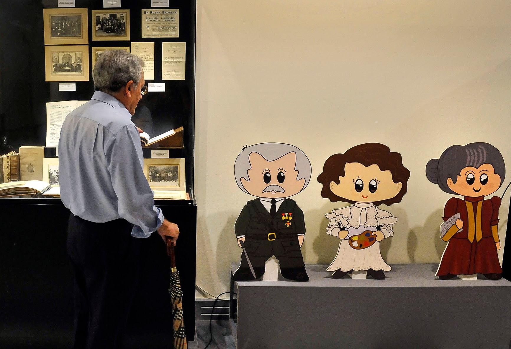 Personajes del libro 'Historia pequeña de Jerez'.