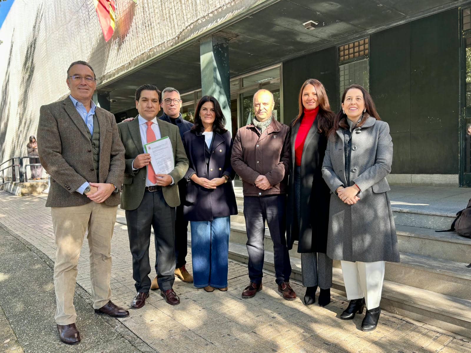 La presentación del recurso de Vox.