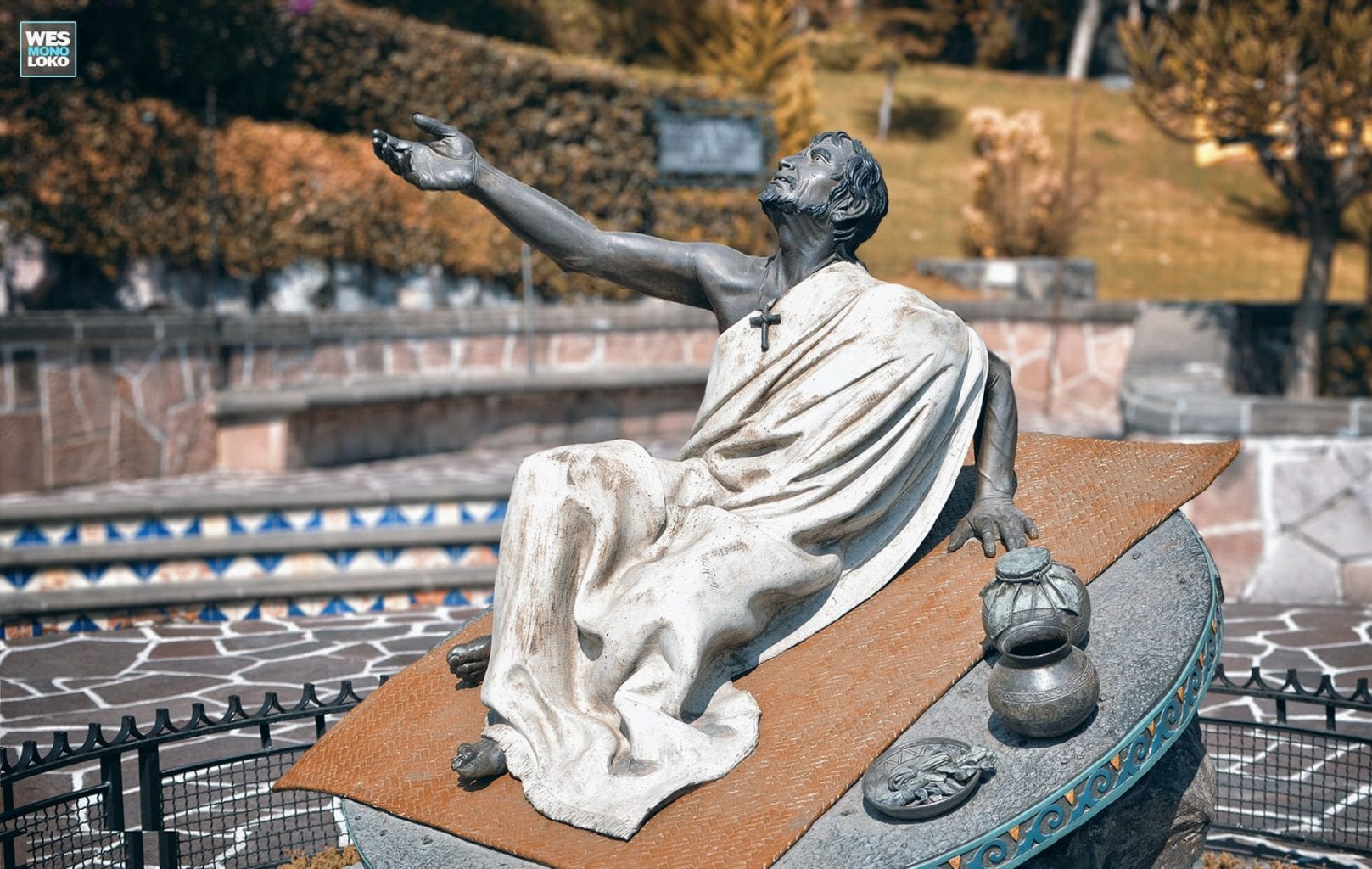 Escultura de Juan Diego Cuauhtlatoatzin.