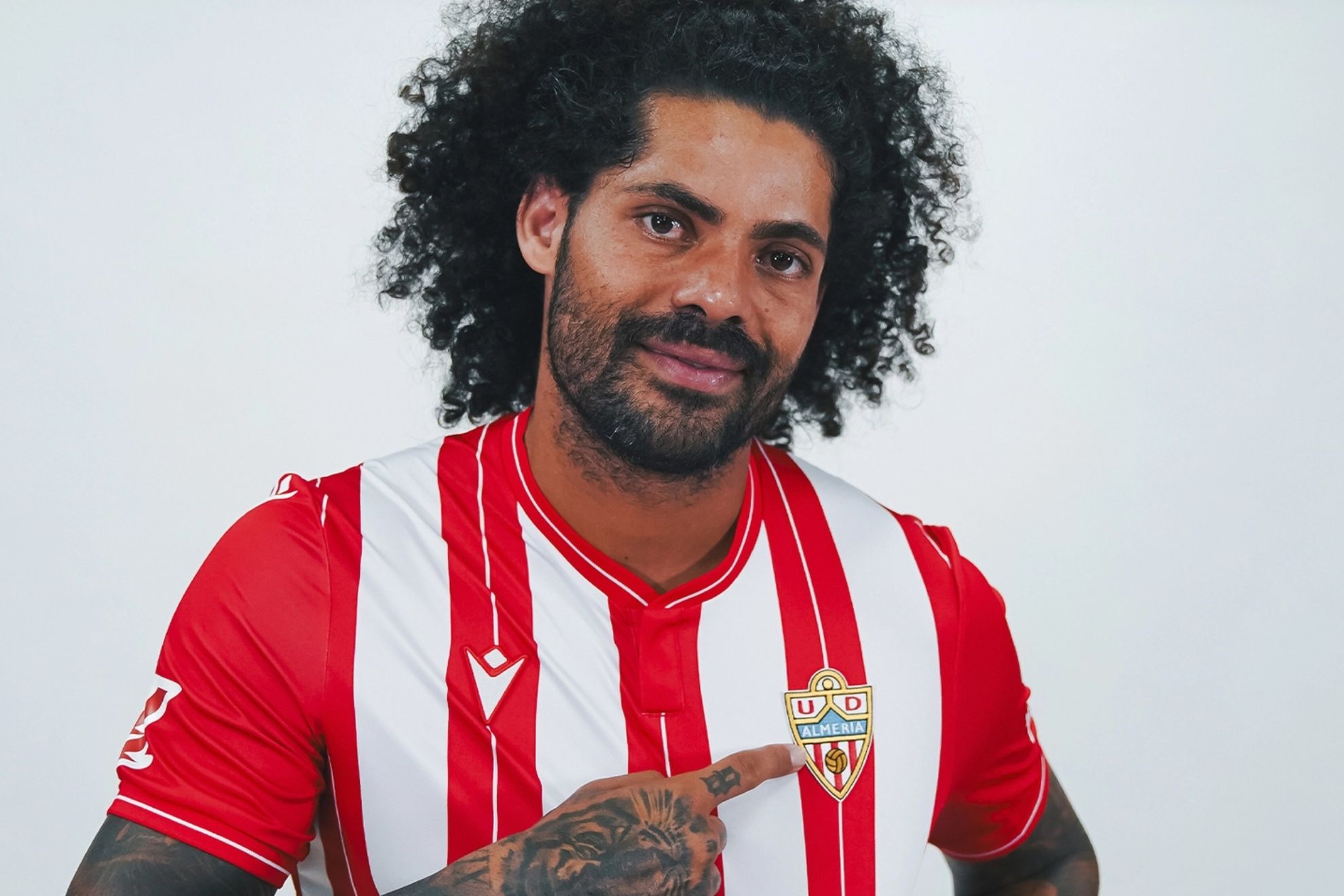 Aridane, futbolista del Almería.