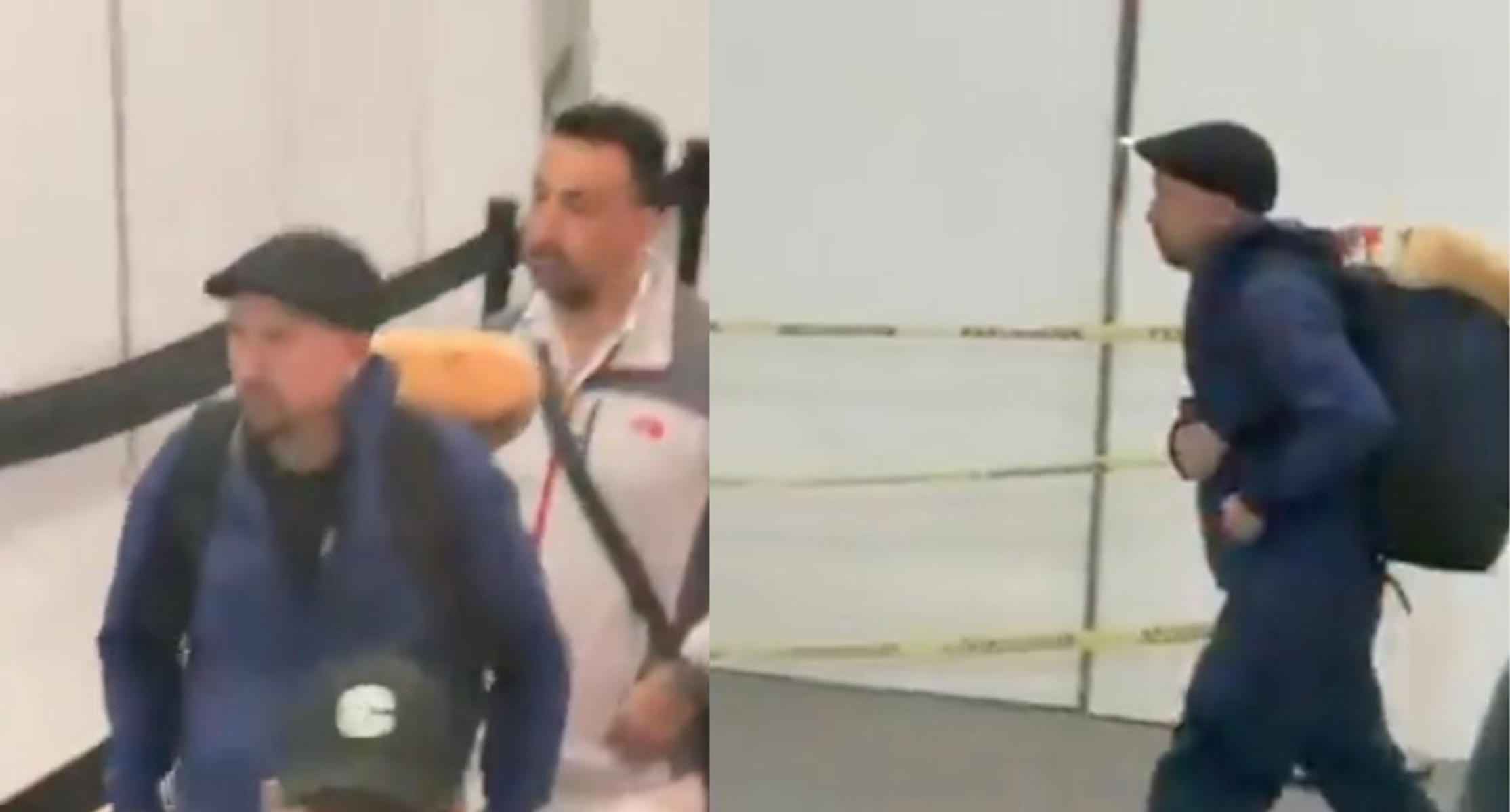 Las imágenes de Pablo Iglesias en un aeropuerto de México comentadas y criticadas por Vito Quiles.