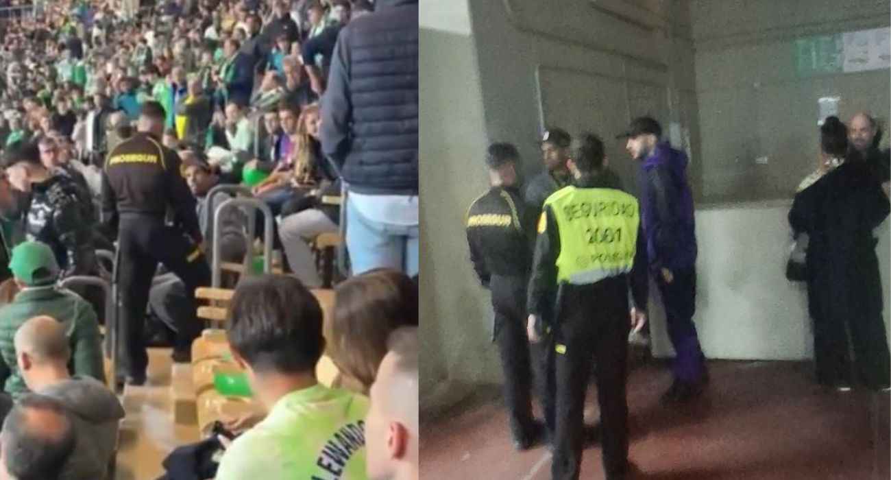 La seguridad de La Cartuja ha tenido que calmar al padre de Lamine Yamal.