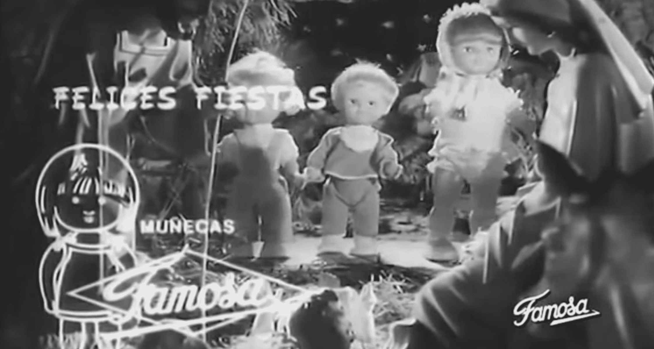 Imagen del mítico anuncio de las muñecas de Famosa. Imagen del mítico anuncio de las muñecas de Famosa.