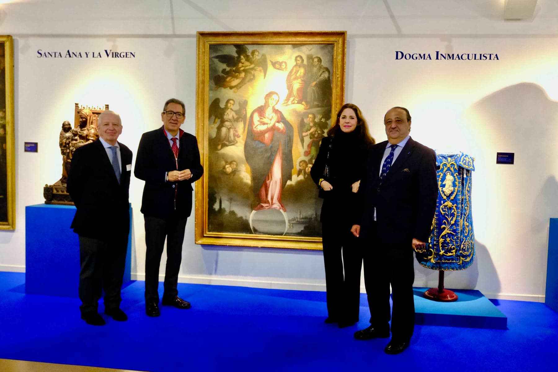 Imagen de la inauguración de la exposición. Imagen de la inauguración de la exposición.