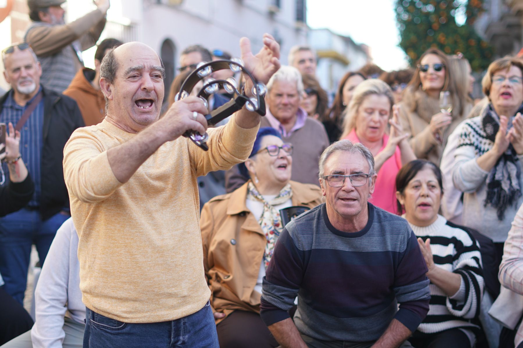 Espectacular domingo de Zambombas en Jerez.