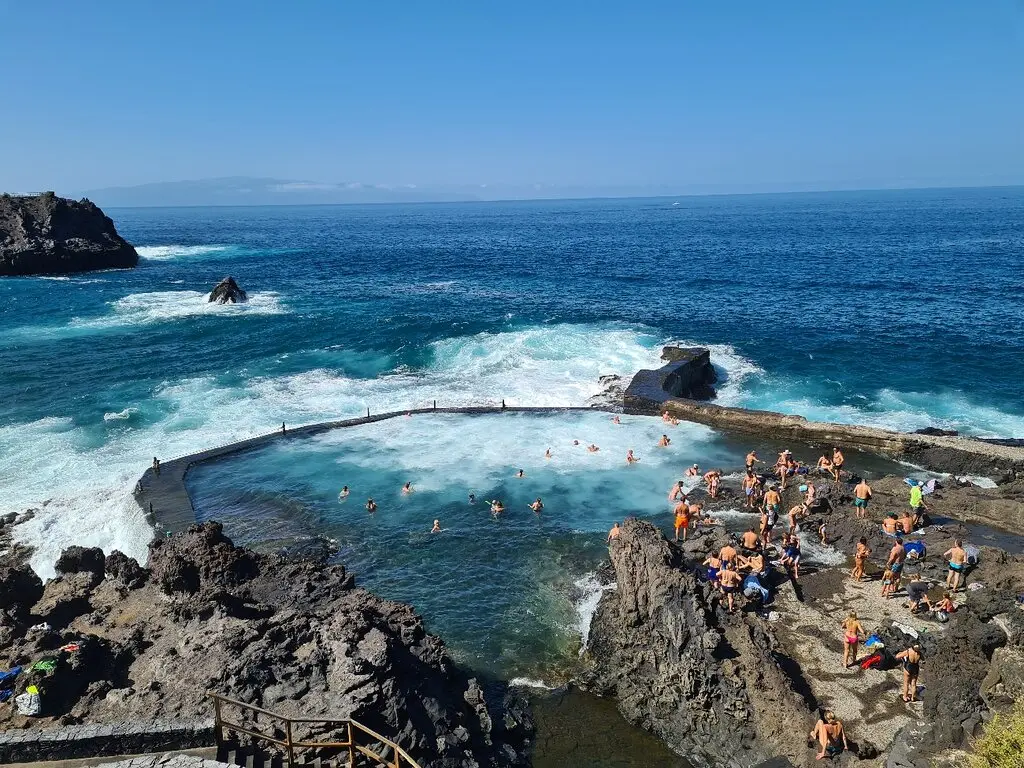 Piscina natural de Isla Cangrejo. Piscina natural de Isla Cangrejo.