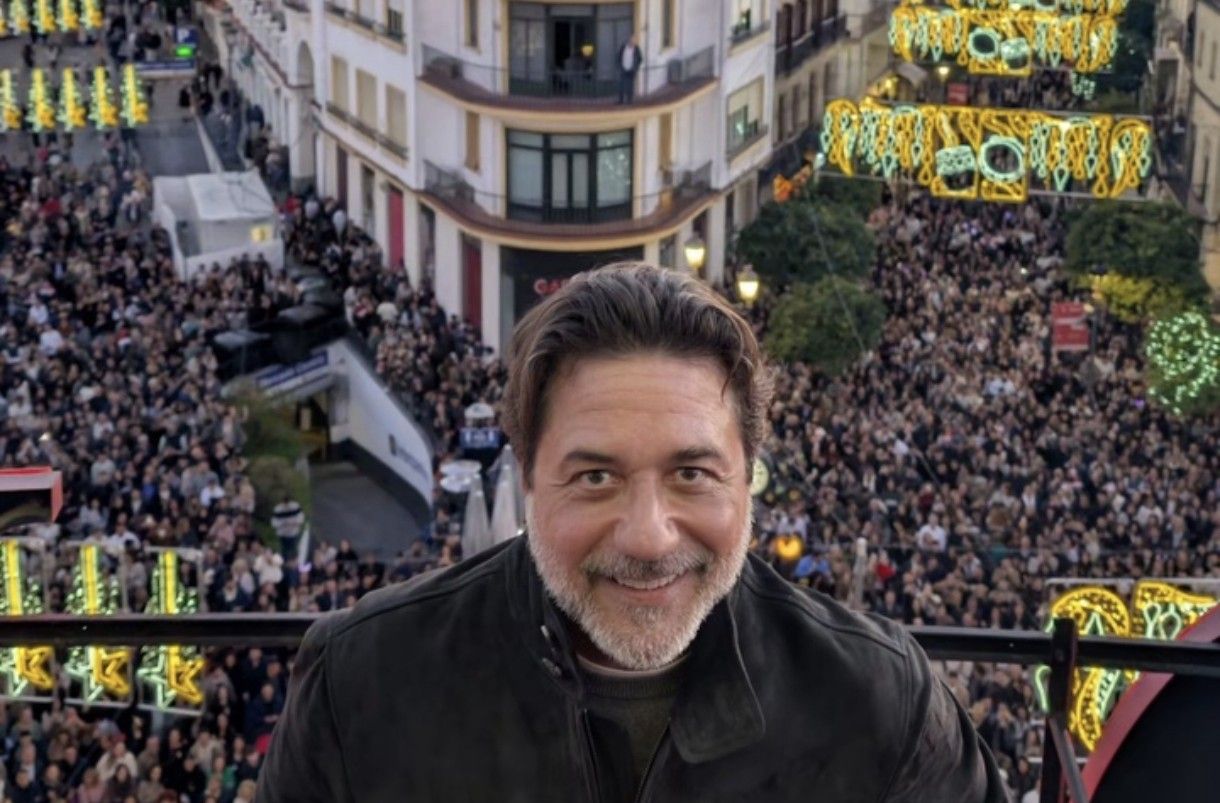 La foto que ha publicado el conocido actor en su paso por Jerez. La foto que ha publicado el conocido actor en su paso por Jerez.