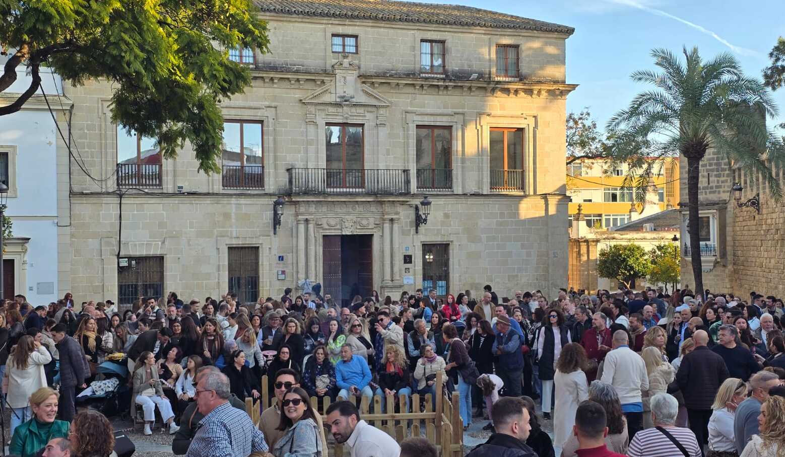 El ambiente que ha presentado la Plaza del Castillo. El ambiente que ha presentado la Plaza del Castillo.