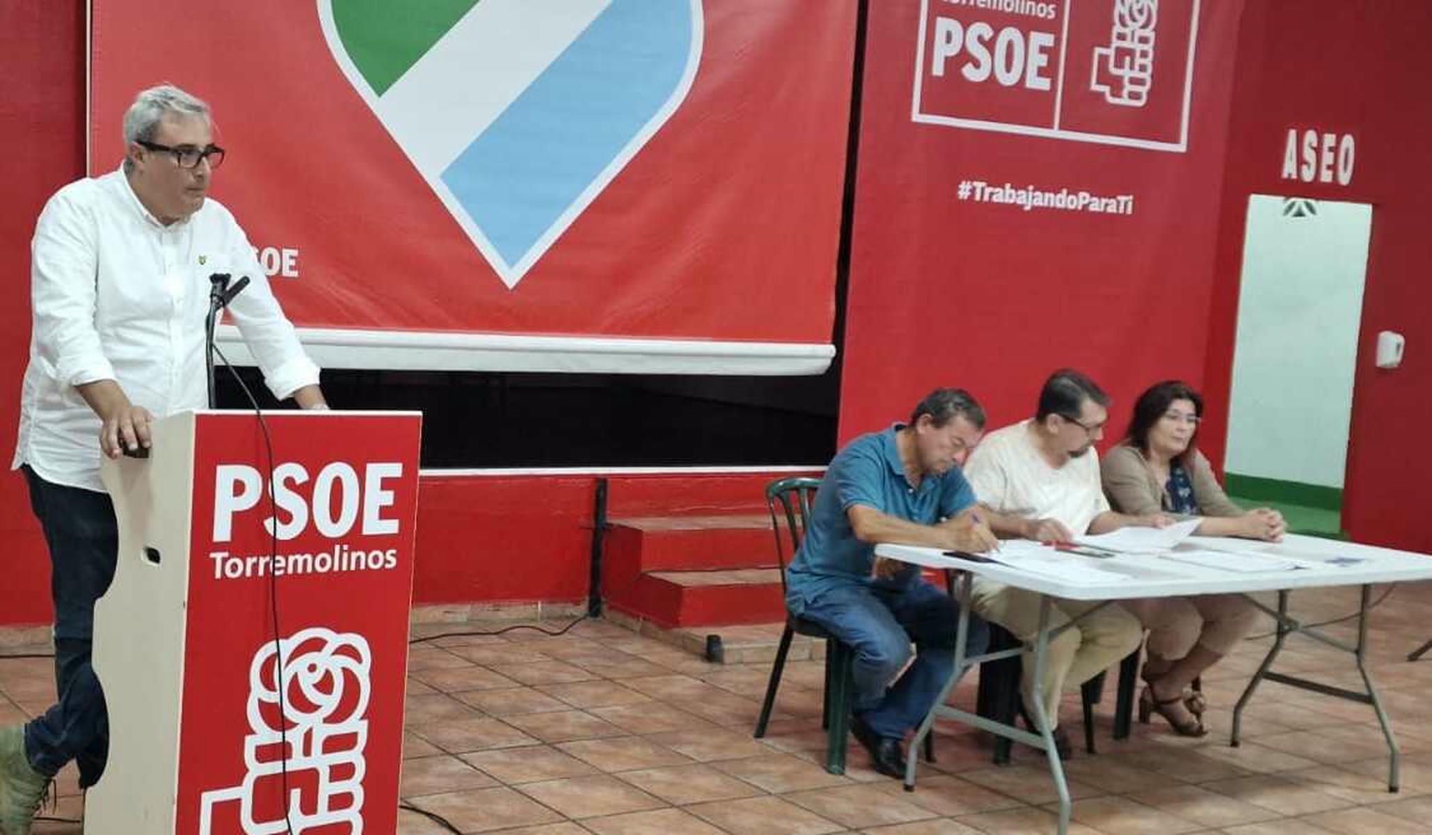 Antonio Navarro, líder del PSOE de Torremolinos. Antonio Navarro, líder del PSOE de Torremolinos.