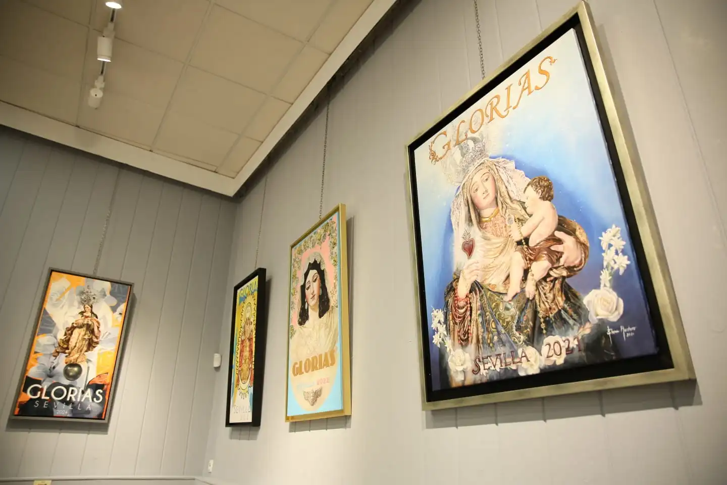 Exposición carteles de las Glorias de Sevilla. Exposición carteles de las Glorias de Sevilla.