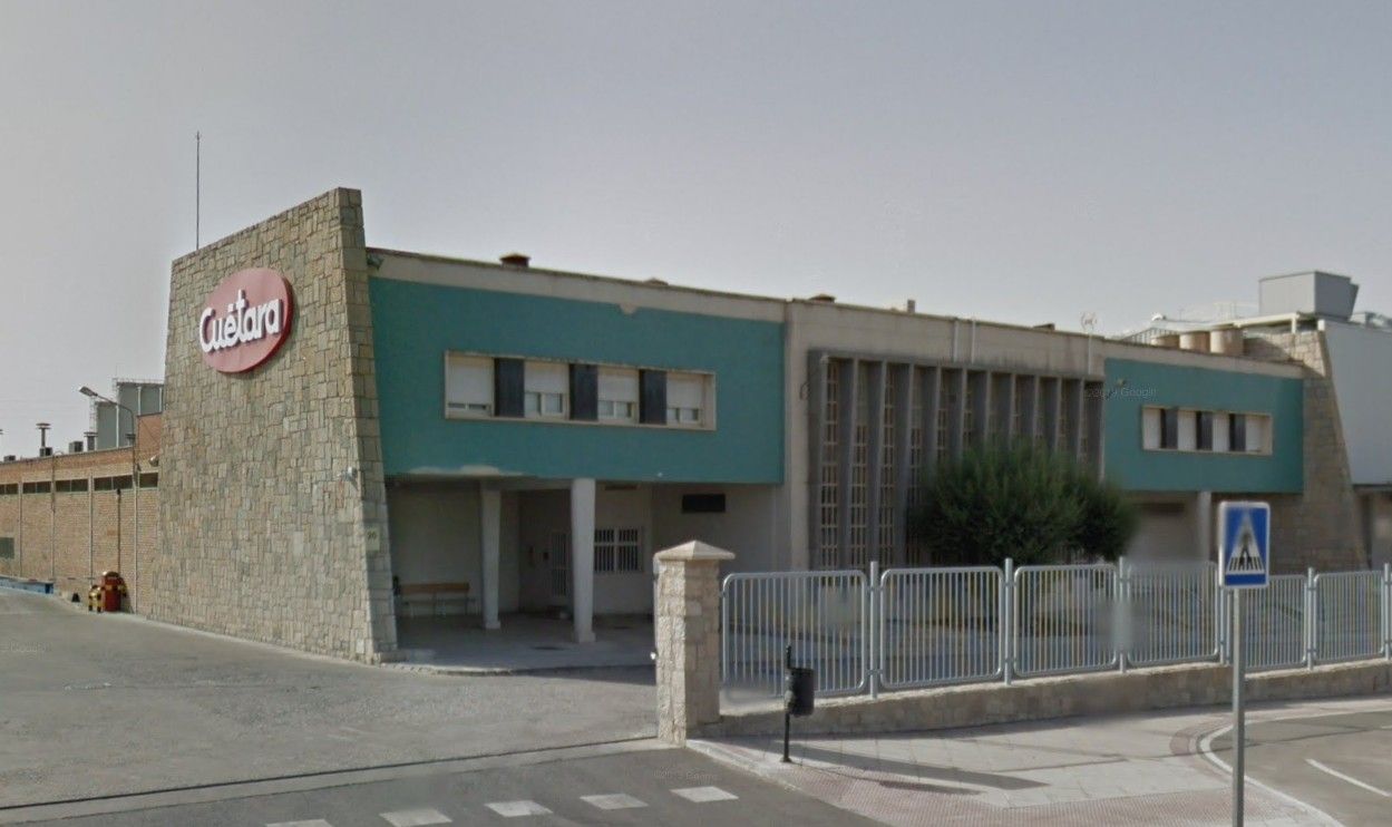 Instalaciones de la antigua fábrica de Cuétara en Jaén.