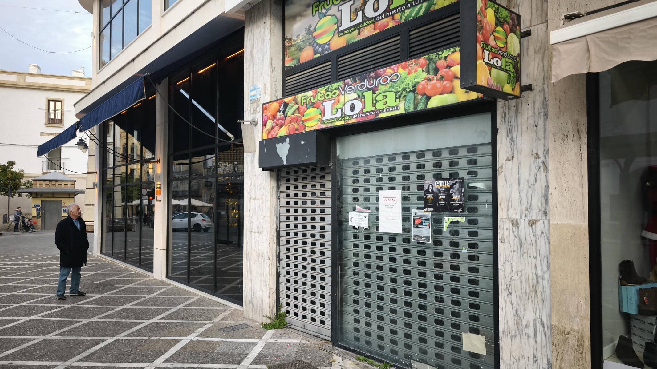 La fachada del local, a la espera de licencia para iniciar su adaptación.