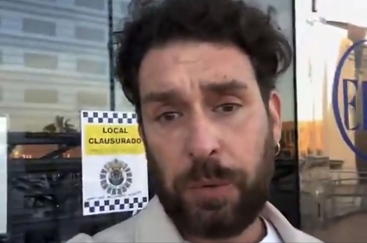 Fran Antón en el vídeo compartido en redes.