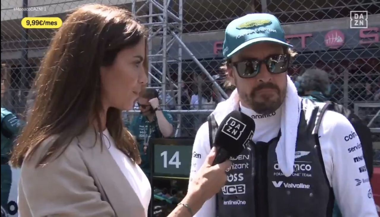 Entrevista de Melissa Jiménez a Alonso.