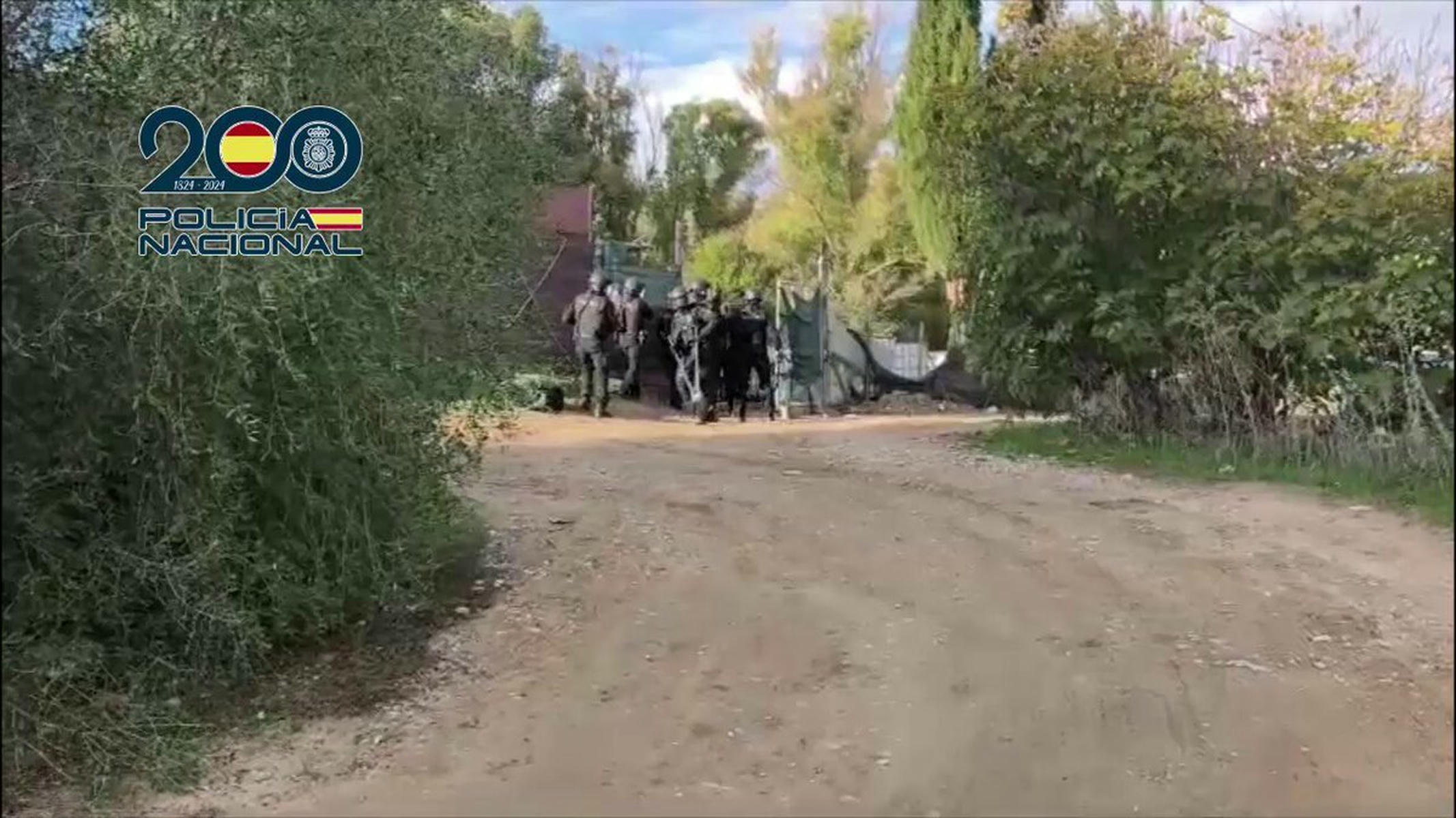La operación de Policía Nacional en Jerez. La operación de Policía Nacional en Jerez.