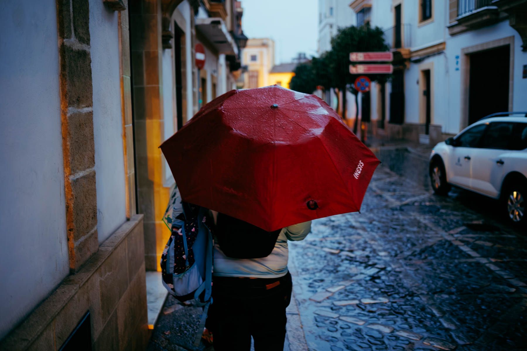 Lluvias en la provincia de Cádiz, este mes de diciembre.