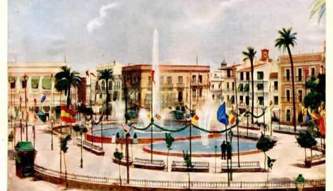 Dibujo de la Inauguración de las aguas de tempul Archivo Soto Molina(1)