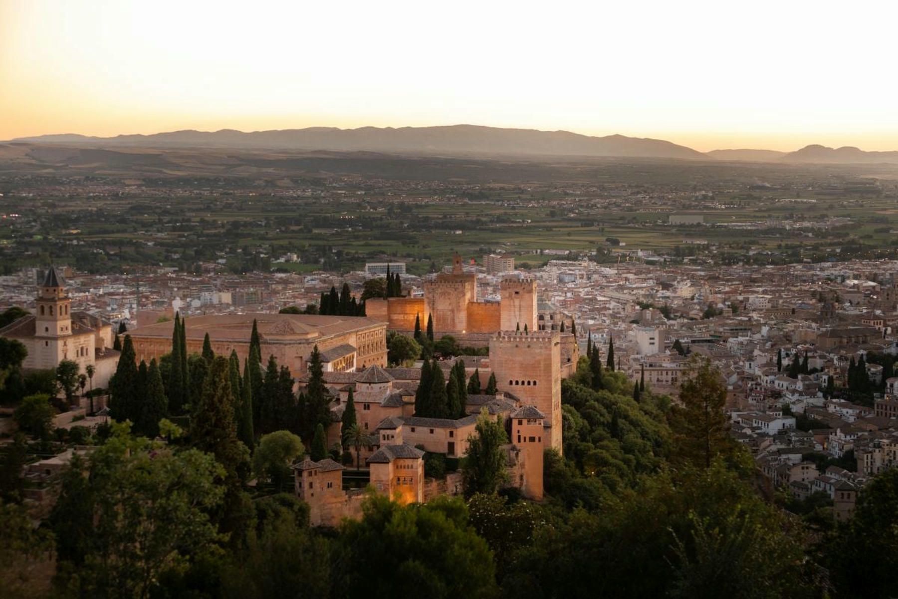 Una vista de Granada.